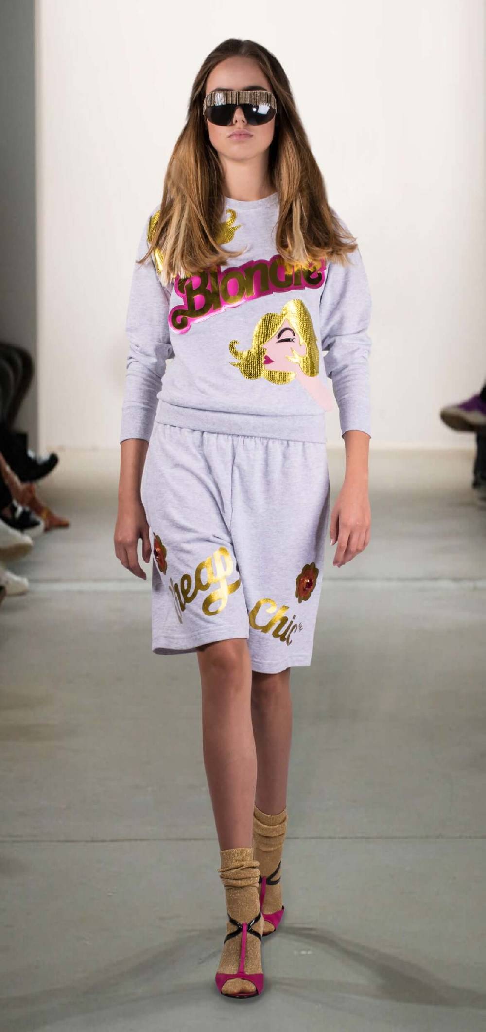 NIL+MON Sweatshirt "Blondie Girl" 50% Rabatt mit kostenlosem Versand