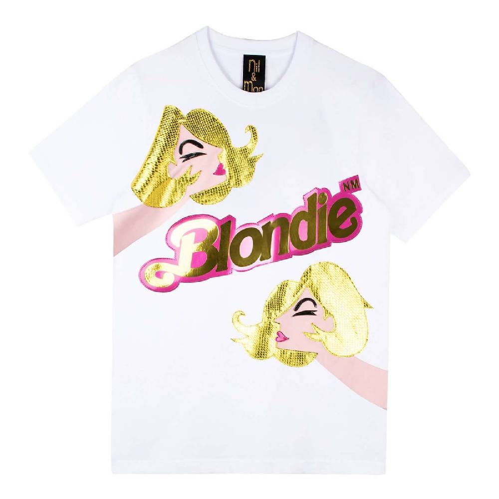 NIL+MON T-Shirt "Blondie Girl" Clearance-Verkauf