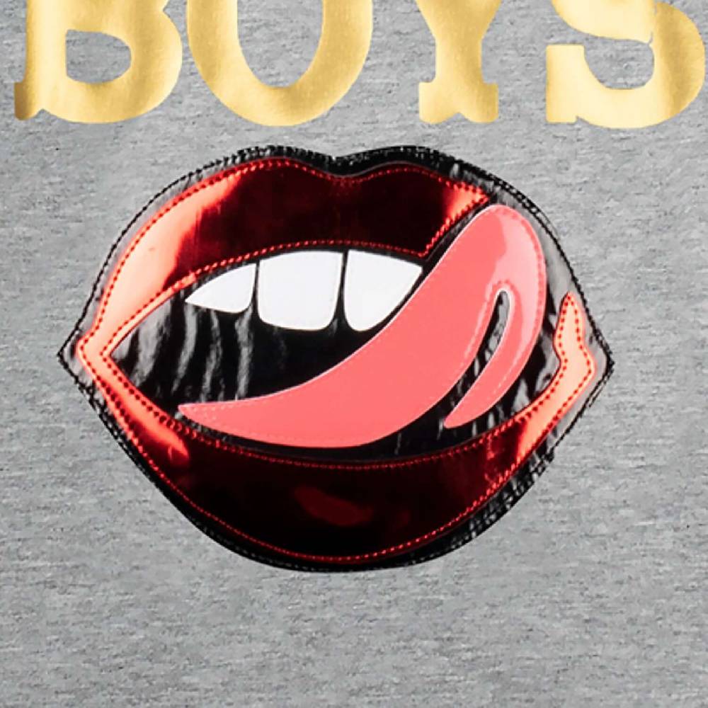 NIL+MON Oversize Tee "Boys & B." Kostenloser Versand international