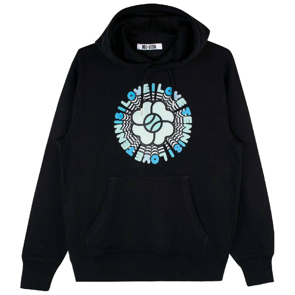 NIL+MON Hoodie "Circle Blue" Online