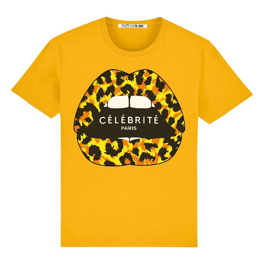 NIL+MON T-Shirt "TZ Celebrite Gold" Discount Store für neue Produkte