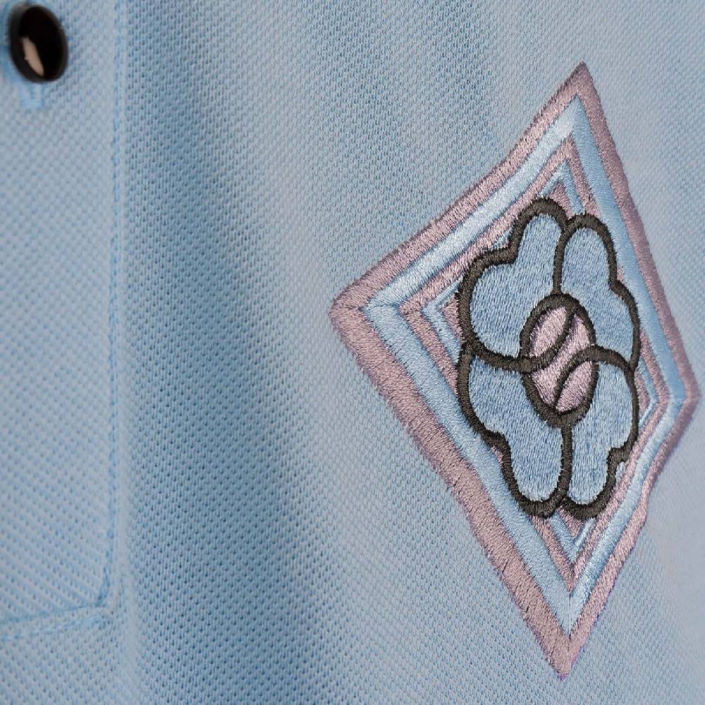 NIL+MON Polo Shirt "Clover Blue" Online Shopping