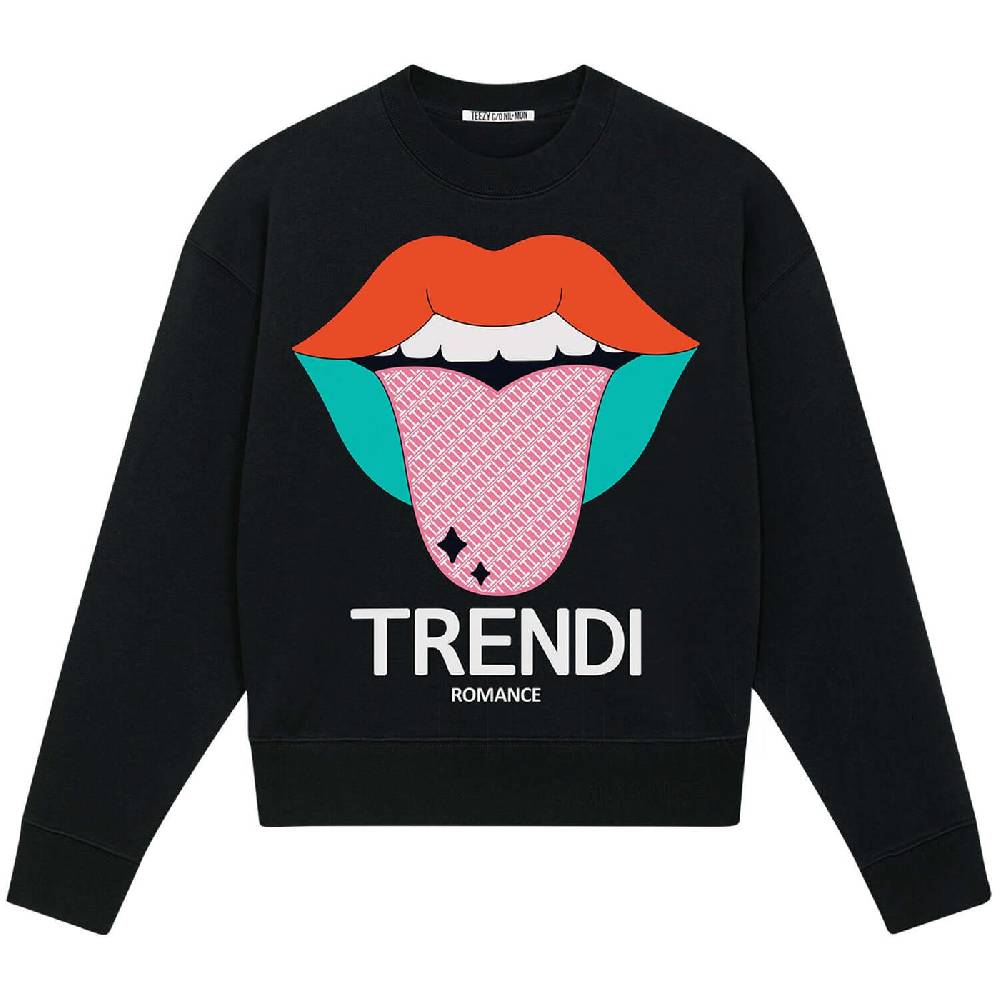 NIL+MON Crop Sweatshirt "TZ Trendi" Große Rabatte