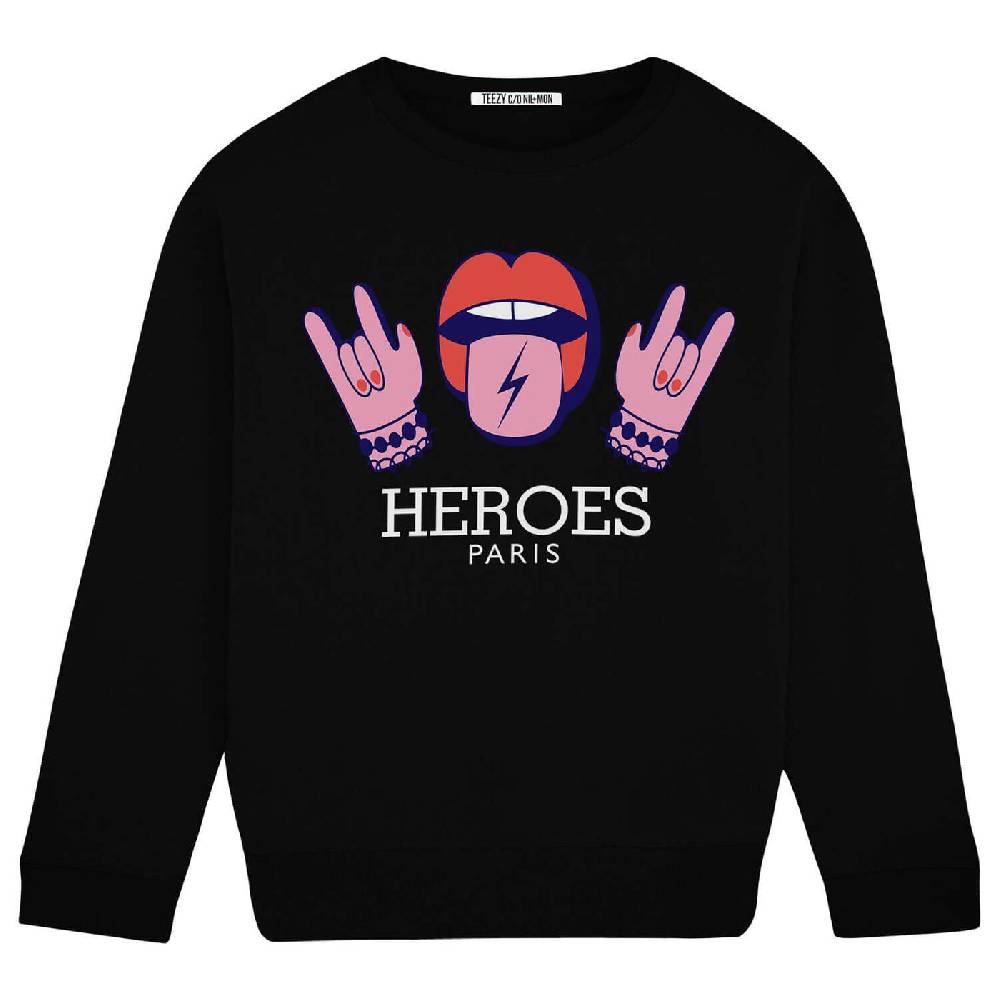NIL+MON Sweatshirt "TZ Heroes Lips" Kauf eins, bekomm eins gratis