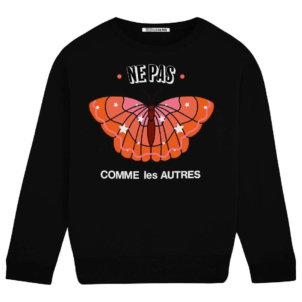 NIL+MON Sweatshirt "TZ Ne Pas Red" Riesige Ersparnisse