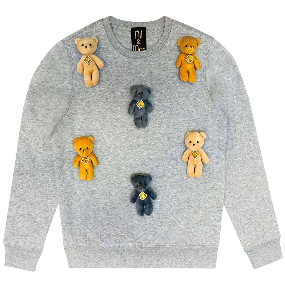 NIL+MON Sweatshirt "Sparkle Bears" Neueste Stile