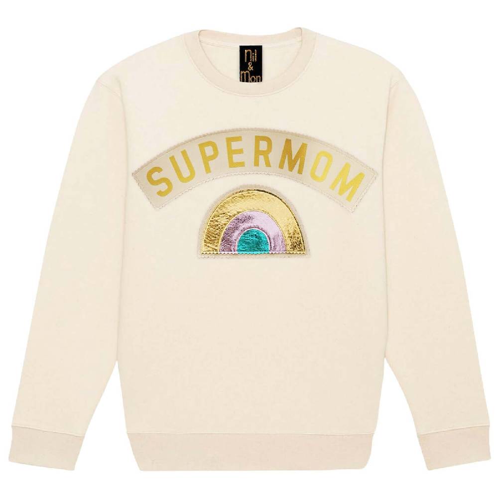 NIL+MON Sweatshirt "Supermom" Bis zu 50% Rabatt