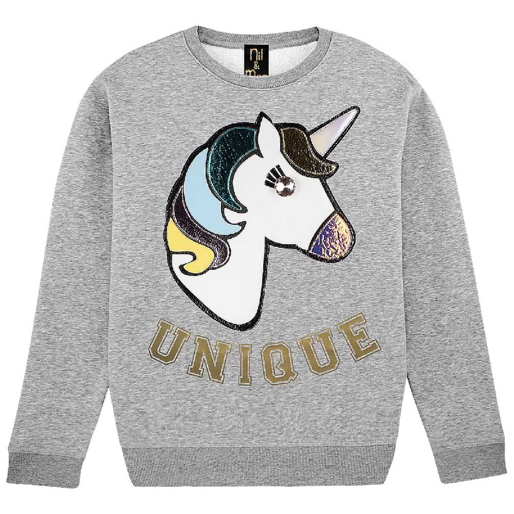 NIL+MON Sweatshirt "Unique" Vierteljährliche Förderung