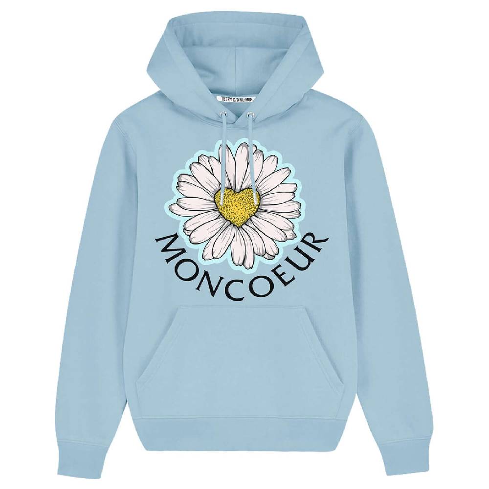 NIL+MON Hoodie "TZ MonCoeur Blue" Kostenloser Versand international