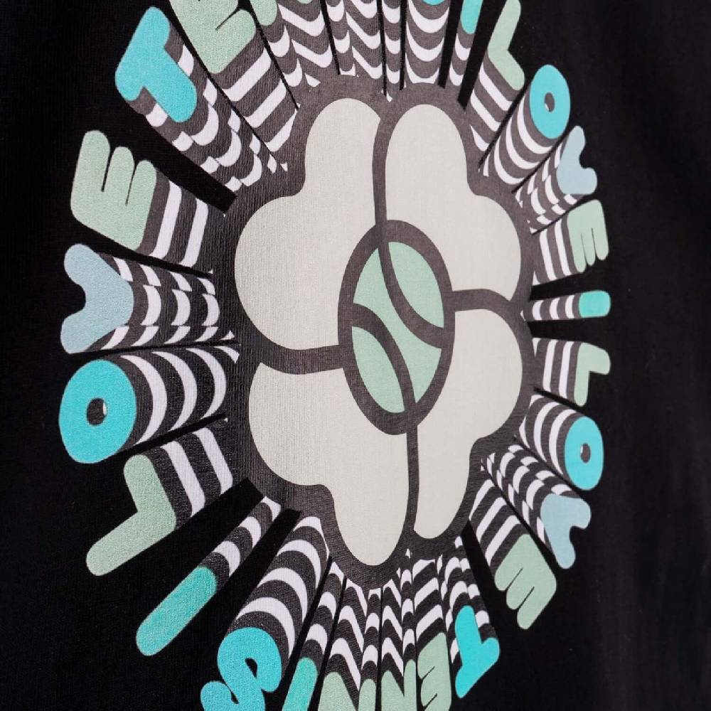 NIL+MON Hoodie "Circle Blue" Günstig kaufen