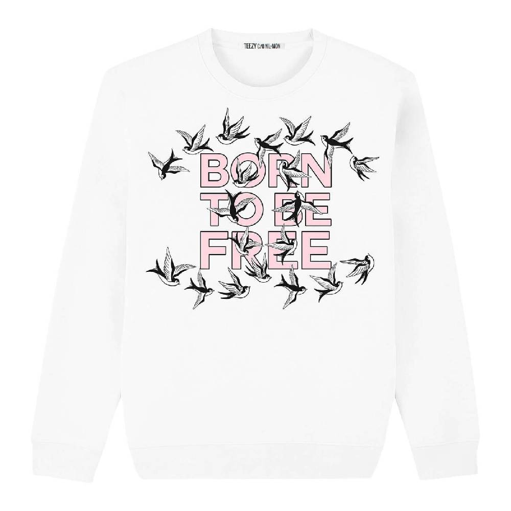 NIL+MON Sweatshirt "TZ Free Rose" Heißer Verkauf