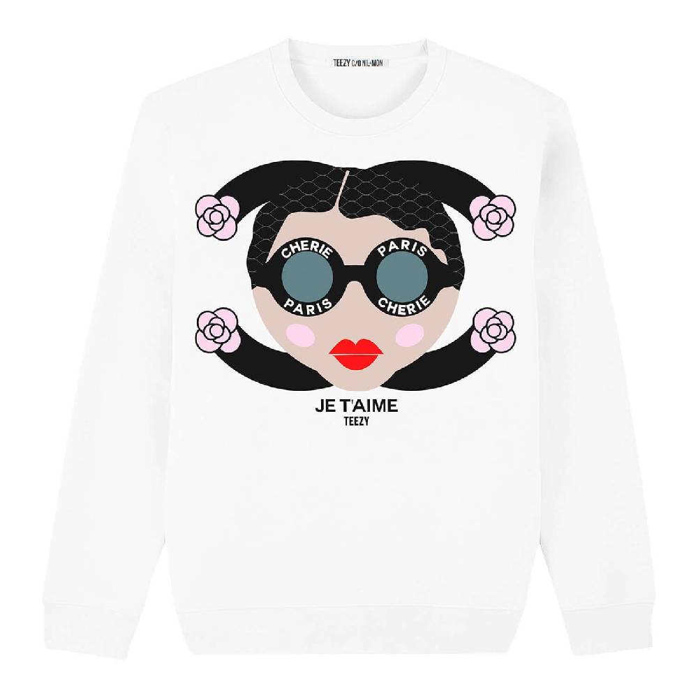 NIL+MON Sweatshirt "TZ Je t'aime" Große Rabatte