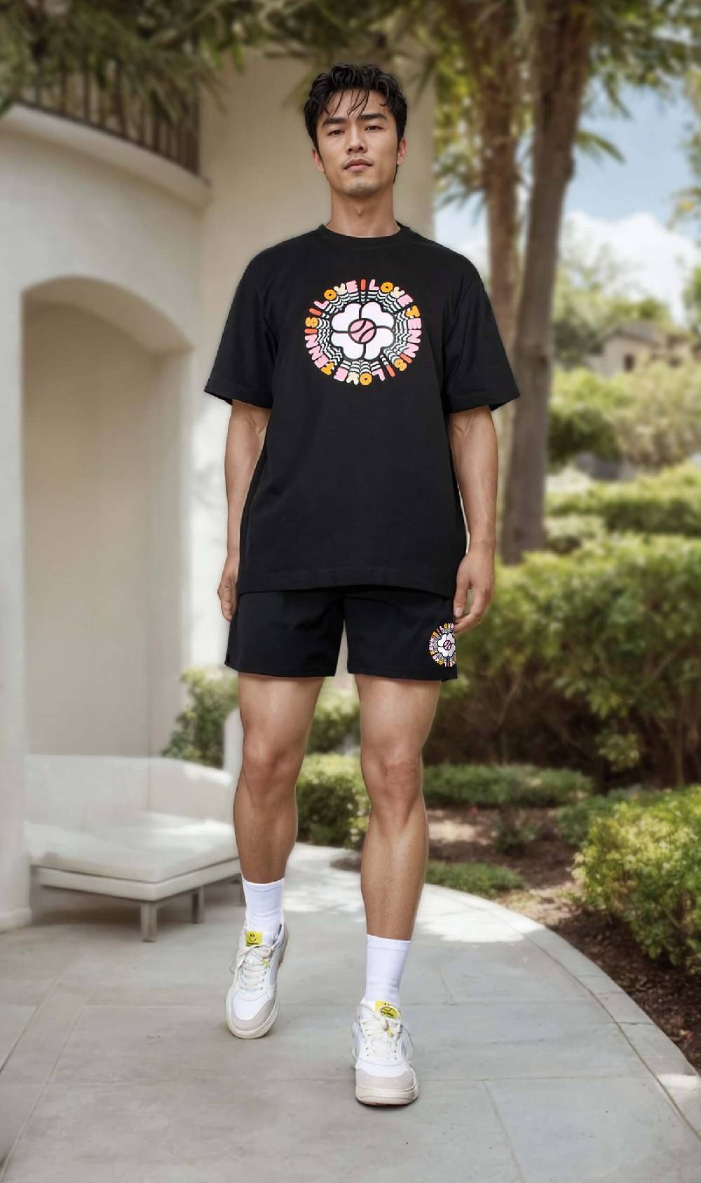 NIL+MON Shorts "Circle Rose" Bis zu 55% Rabatt