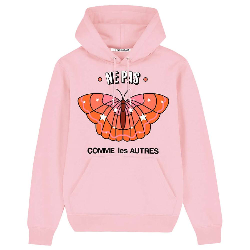 NIL+MON Hoodie "TZ Ne Pas Red" Black Friday Preise