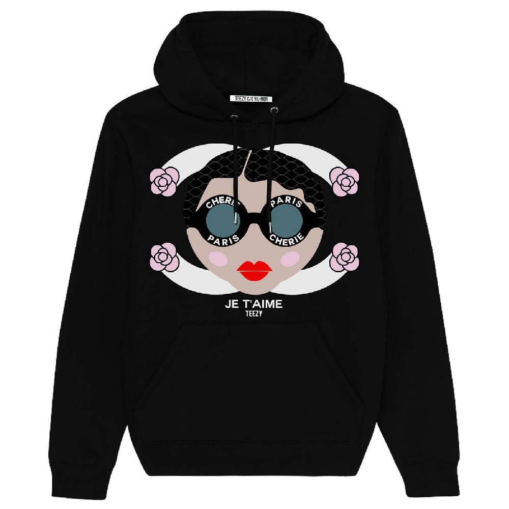NIL+MON Hoodie "TZ Je t'aime" Verkauf