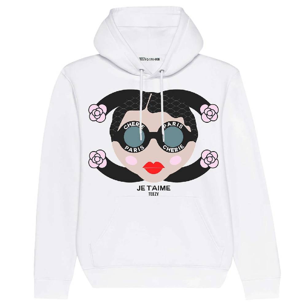 NIL+MON Hoodie "TZ Je t'aime" Verkauf