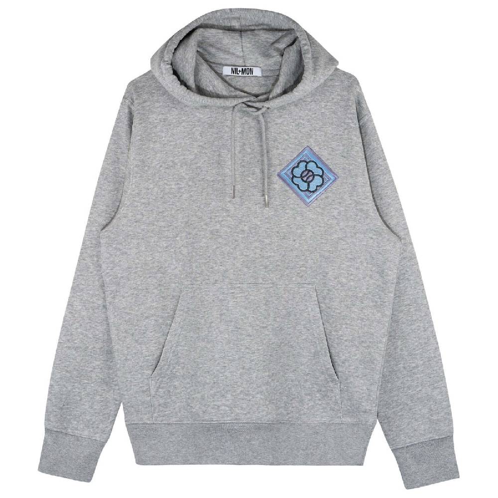 NIL+MON Hoodie "Clover Blue" Fabrikverkauf