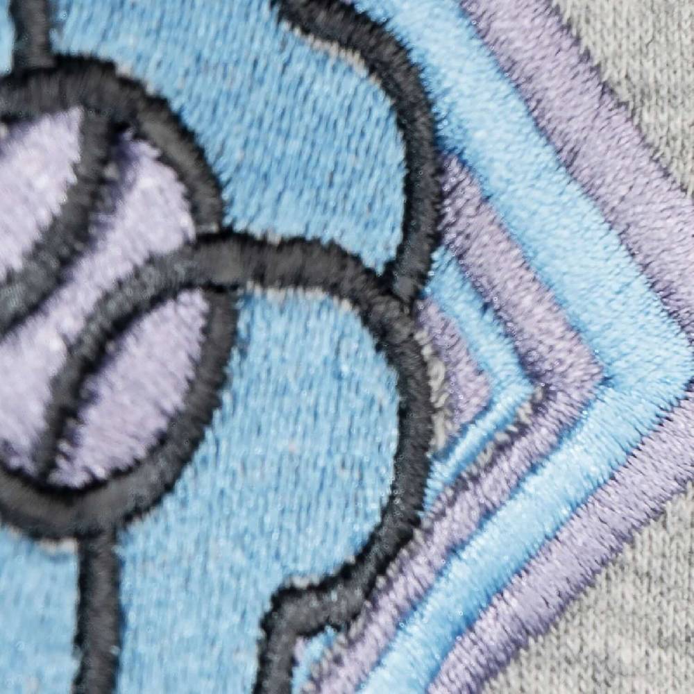 NIL+MON Hoodie "Clover Blue" Fabrikverkauf