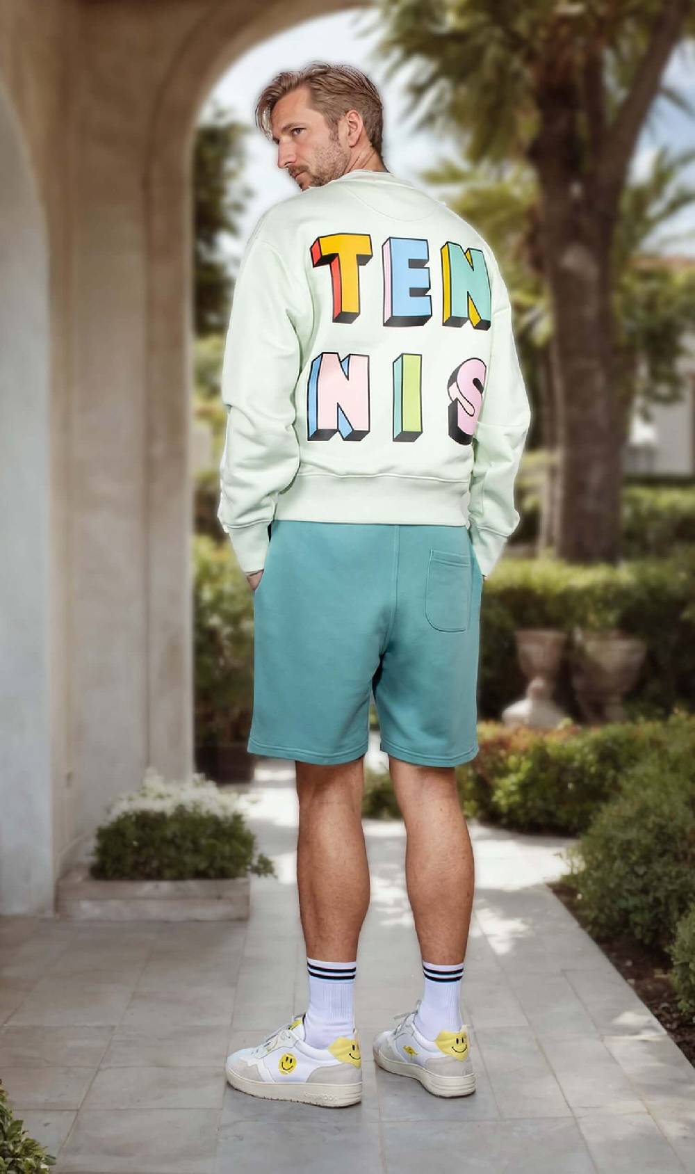 NIL+MON Sweatshirt "Tennis" Saisonschlussverkauf