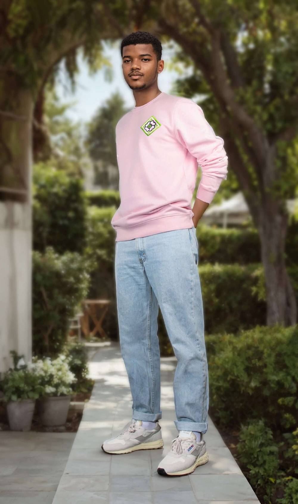 NIL+MON Sweatshirt "Clover Rose" Weihnachtsangebot