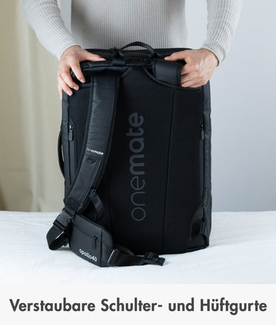 Onemate Travel Backpack Ultimate + Packing Cubes Valentinstagsangebot
