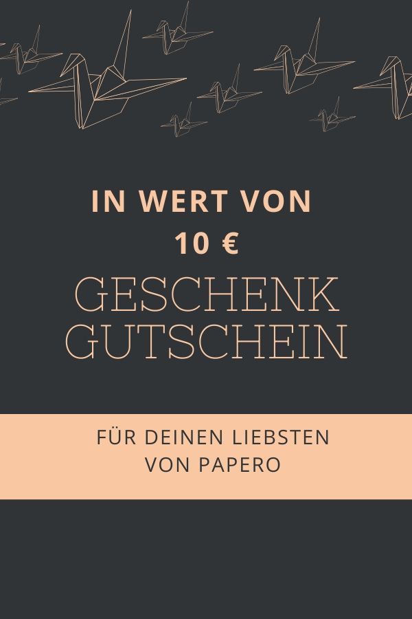 Papero Geschenkgutschein Cyber Monday