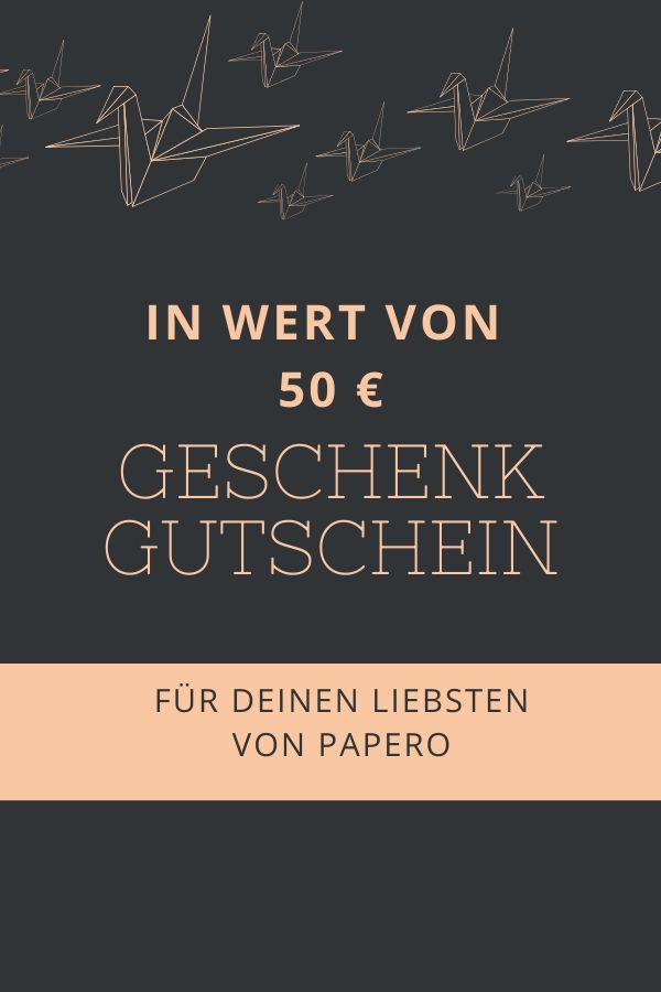 Papero Geschenkgutschein Cyber Monday
