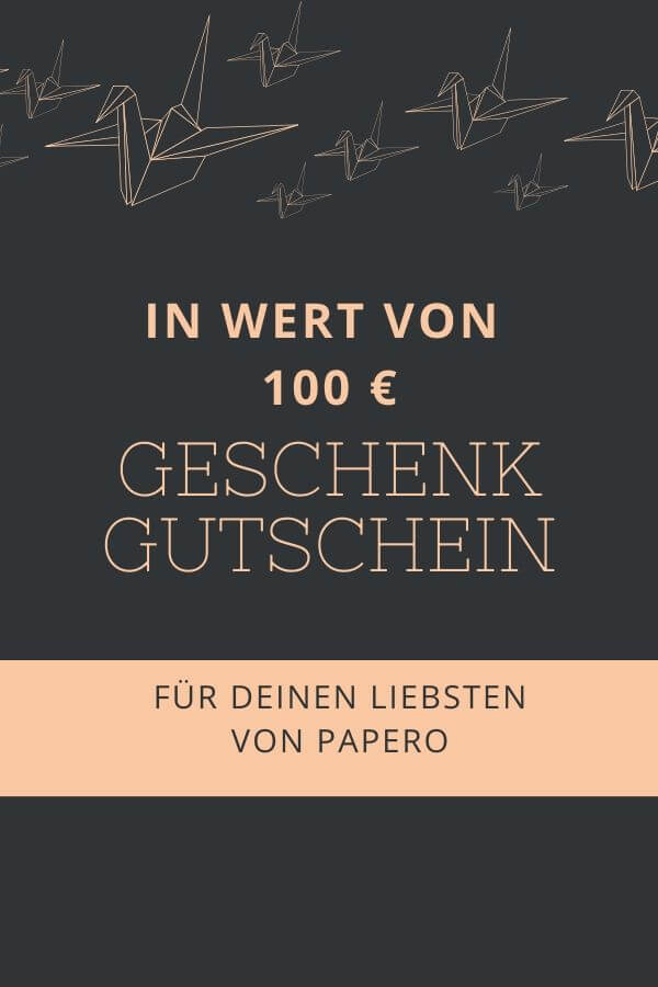 Papero Geschenkgutschein Cyber Monday