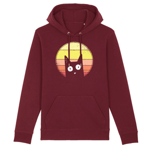 Papero Hoodie- BIO - CAT VINTAGE- Unisex Weihnachtsangebot