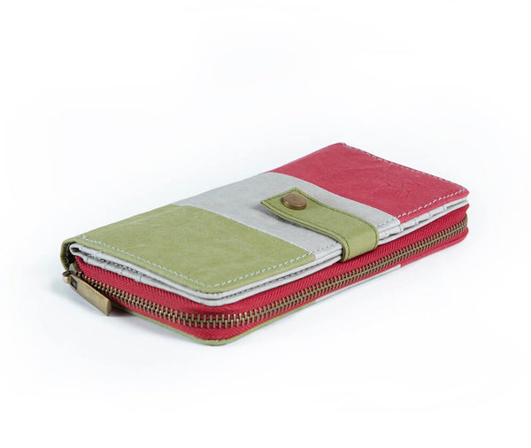 Papero NEU PAPERO leichtes Papier Wallet Damen CAT mit integriertem RFID Schutz und Münzfach Osterangebot