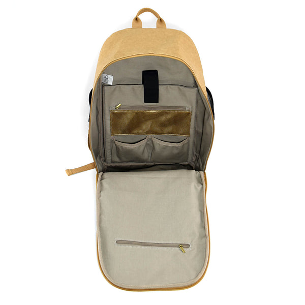 Papero NEU Rucksack aus Papier | FOX der Klassiker| 22 L Unisex waschbar, reißfest, wasserfest, nachhaltig Daypack Heißer Verkauf