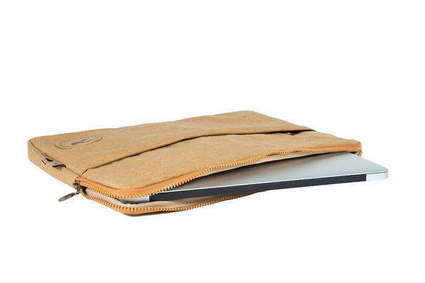 Papero PAPERO Laptoptasche 15,6-Zoll aus Kraftpapier ARMADILLO federleicht, wasserfest, vegan, nachhaltig Neueste Mode