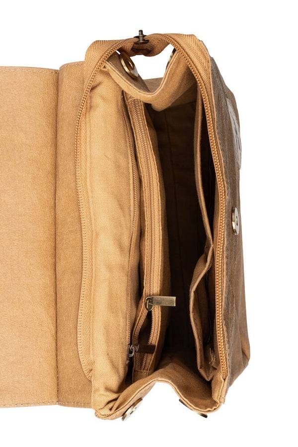 Papero PAPERO Rucksack aus Papier 3 in 1 SALAMANDER 8L robust, wasserfest, vegan, nachhaltig Blitzangebot