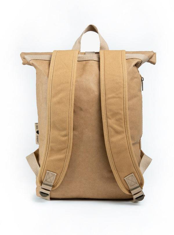 Papero PAPERO Rucksack aus Papier COUGAR 22 L Unisex waschbar, reißfest, wasserfest, nachhaltiger Daypack Große Rabatte
