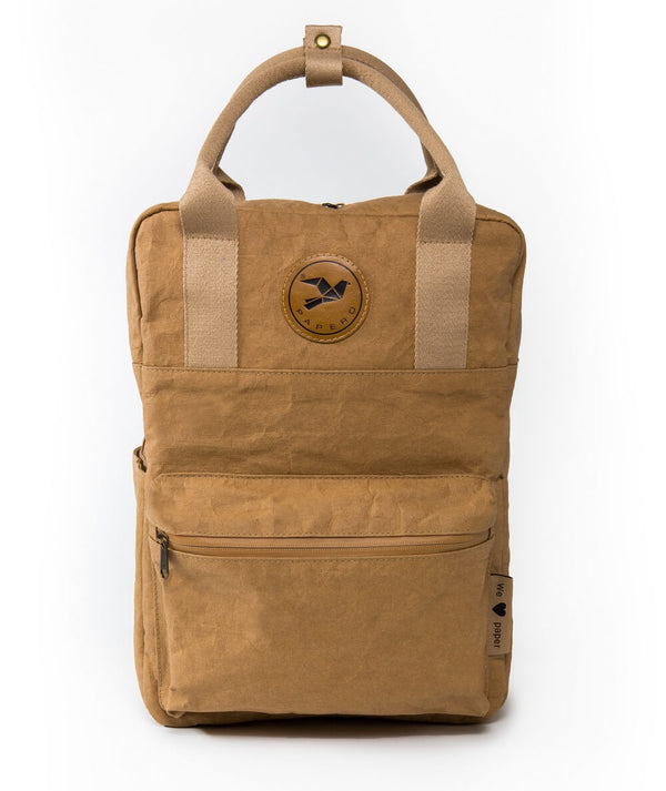 Papero PAPERO Rucksack aus Papier LYNX II 12 L waschbar, leicht, reißfest, wasserfest, vegan, nachhaltig Saisonale Angebote