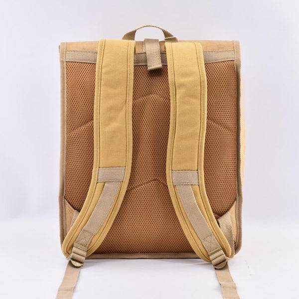 Papero PAPERO Rucksack LIZARD 21 L PRAKTISCH aus waschbarem Kraft Papier leicht, reißfest und wasserfest nachhaltig Räumungsverkauf