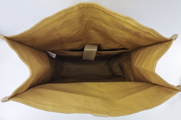 Papero PAPERO Rucksack LIZARD 21 L PRAKTISCH aus waschbarem Kraft Papier leicht, reißfest und wasserfest nachhaltig Räumungsverkauf