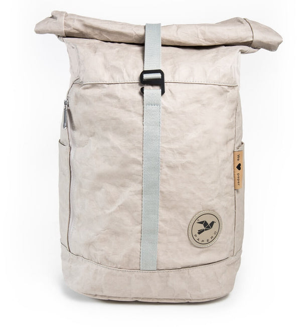 Papero PAPERO Rucksack YETI 28 L aus waschbarem Kraft Papier leicht, reißfest und wasserfest nachhaltig Tägliche Deals