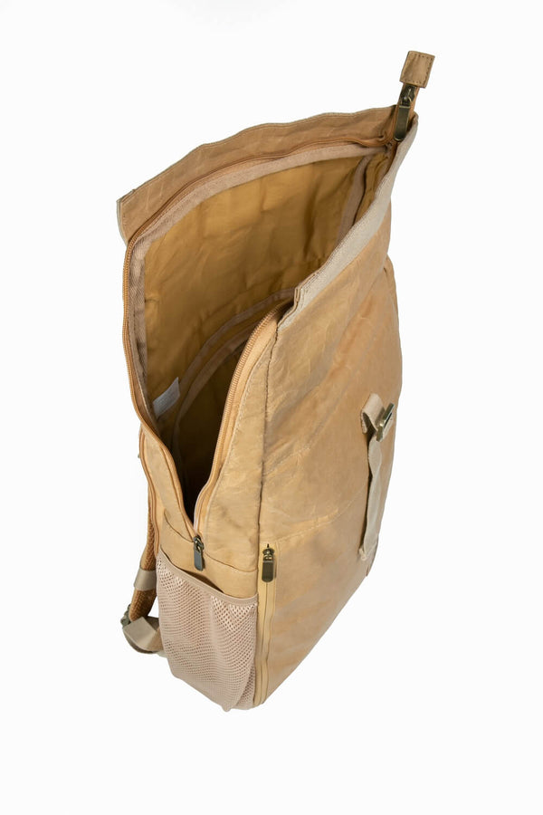 Papero PAPERO Rucksack YETI PRO EDITION 26 L DURCHDACHT aus Kraftpapier leicht, reißfest und wasserfest nachhaltig Sonderangebote