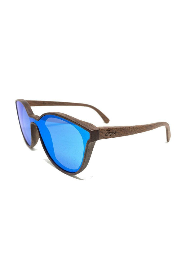 Papero Sonnenbrille Nussbaum Vollholz - Savannah aus Schweden VIP-Rabatte