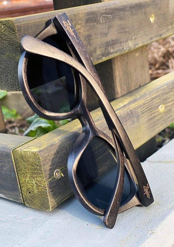 Papero Sonnenbrille Vollholz - Madison aus Schweden Tiefpreis