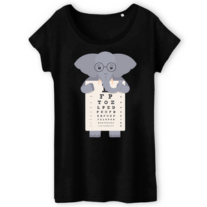 Papero T-Shirt - BIO- ELEPHANT EYE - Damen Sonderangebot der Fabrik