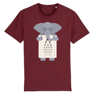 Papero T-Shirt - BIO- ELEPHANT EYE - Herren Vierteljährliche Förderung