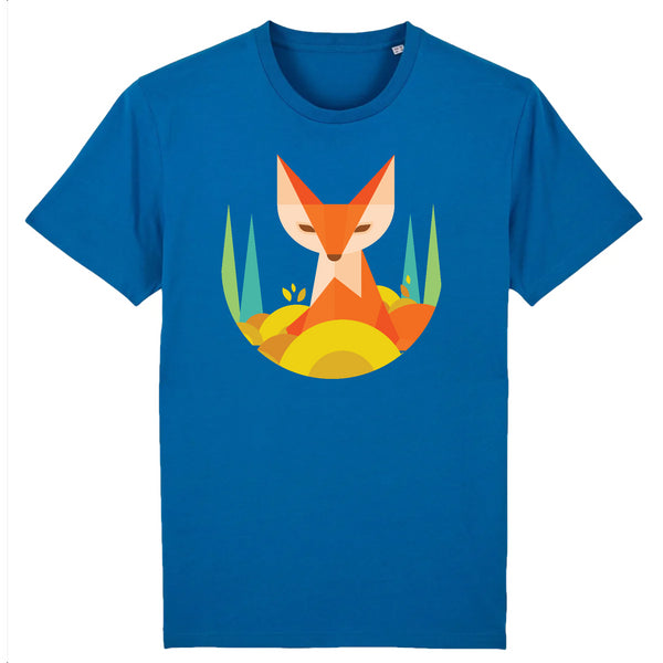 Papero T-SHIRT - BIO- Fox Geometric - HERREN Discount Store für neue Produkte
