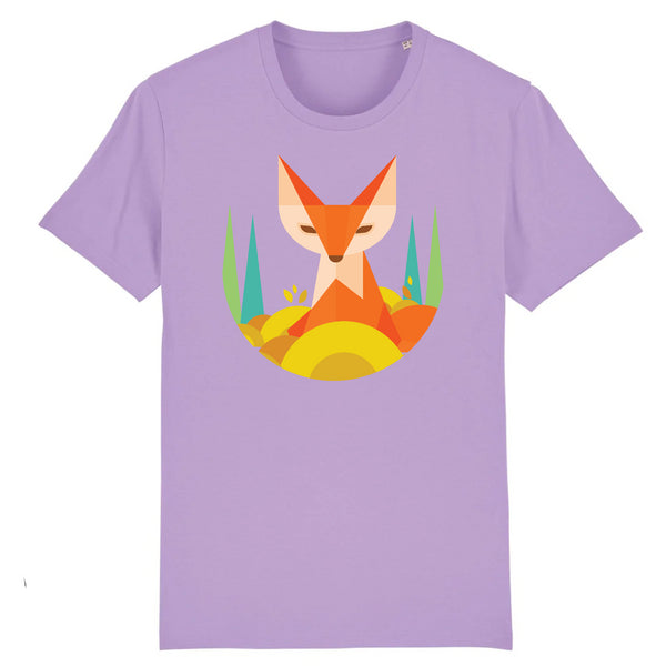 Papero T-SHIRT - BIO- Fox Geometric - HERREN Discount Store für neue Produkte