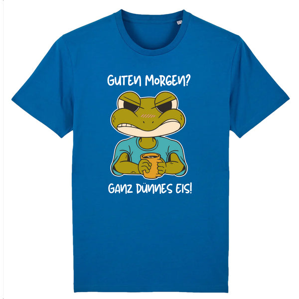Papero T-SHIRT - BIO- Frog Guten Morgen dünnes Eis - HERREN Super Rabatt