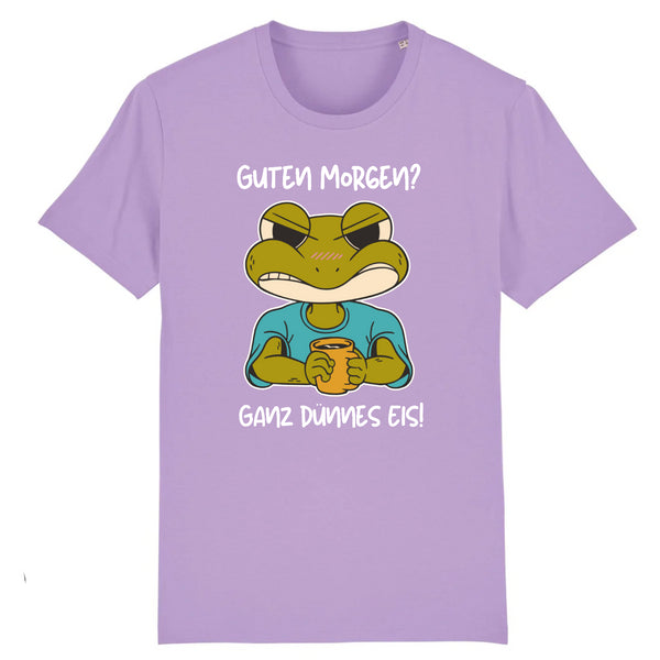 Papero T-SHIRT - BIO- Frog Guten Morgen dünnes Eis - HERREN Super Rabatt