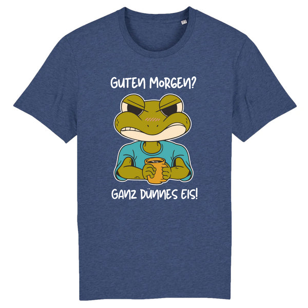 Papero T-SHIRT - BIO- Frog Guten Morgen dünnes Eis - HERREN Super Rabatt