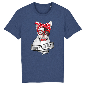 Papero T-Shirt- BIO- FRENCH BULLY ROCKERBULLY- Herren Clearance-Verkauf