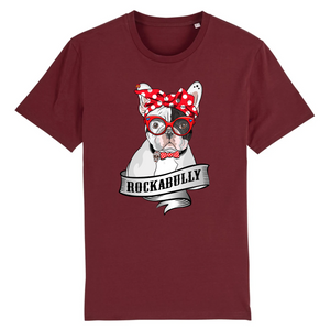 Papero T-Shirt- BIO- FRENCH BULLY ROCKERBULLY- Herren Clearance-Verkauf